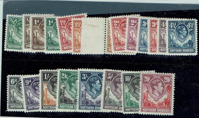 Image of Northern Rhodesia/Zambia SG 25/45 UMM British Commonwealth Stamp